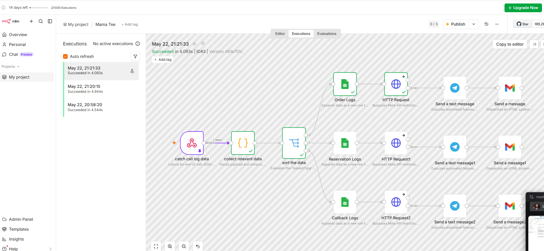 Building a Zero-Downtime Voice-to-WhatsApp Dispatch System for Mama Tee's Kitchen cover image 4 of 5